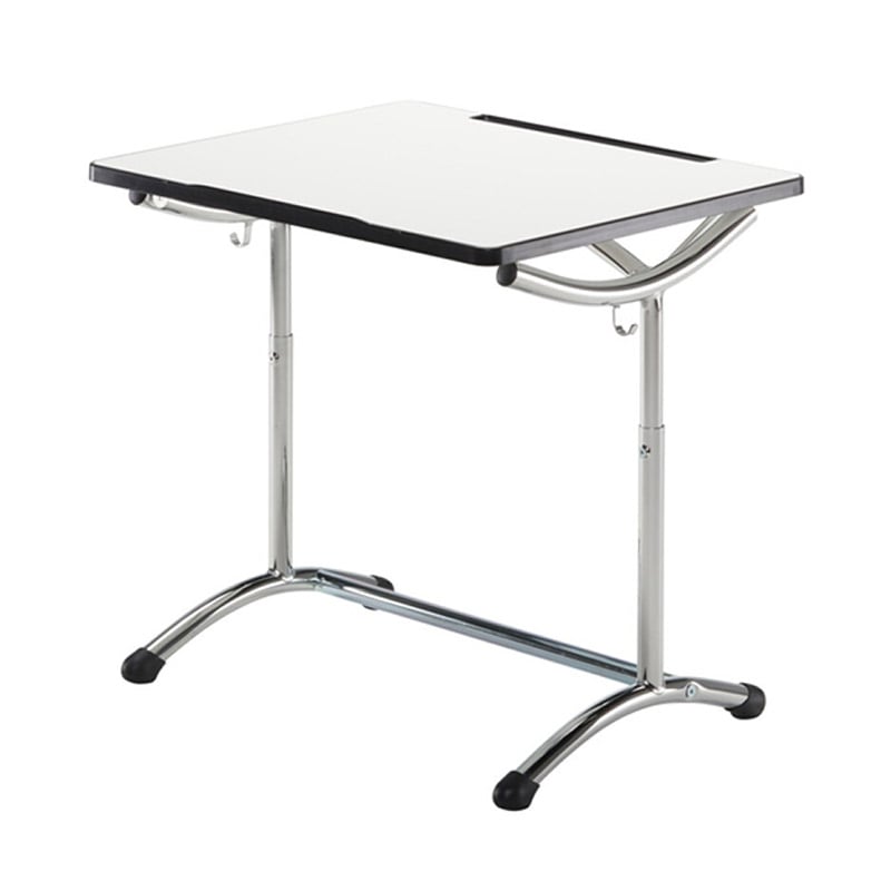 MD0147 Classroom Single Oval Pipe Student Desk