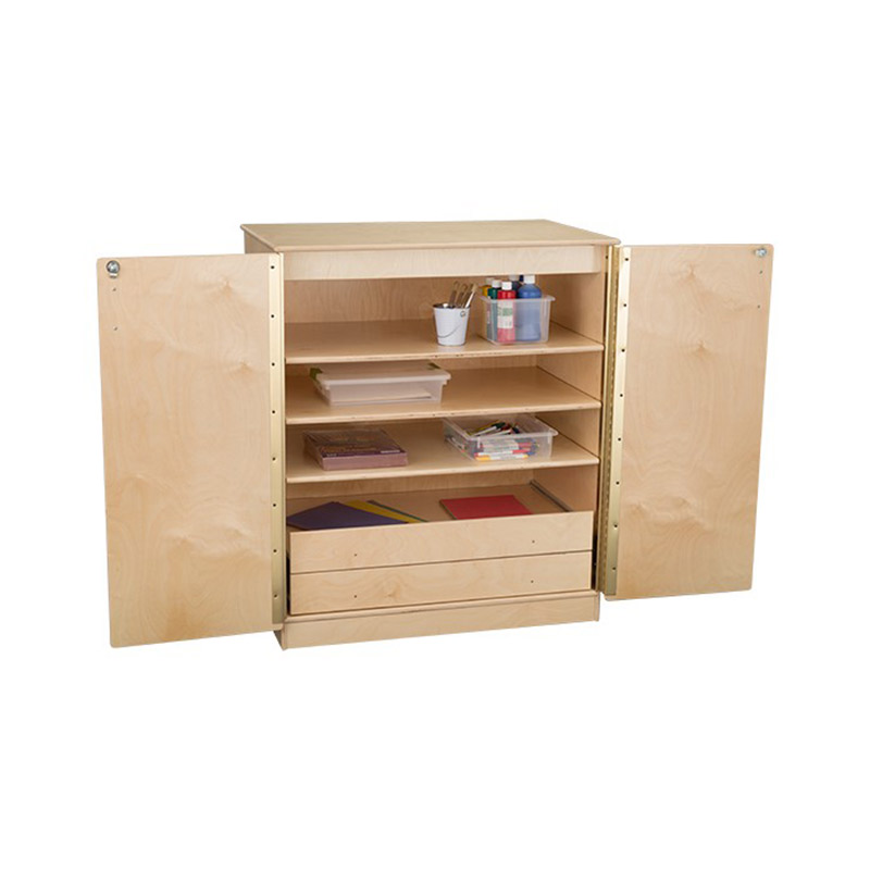 CN0024 Wooden Storage Kids Toy Cabinet
