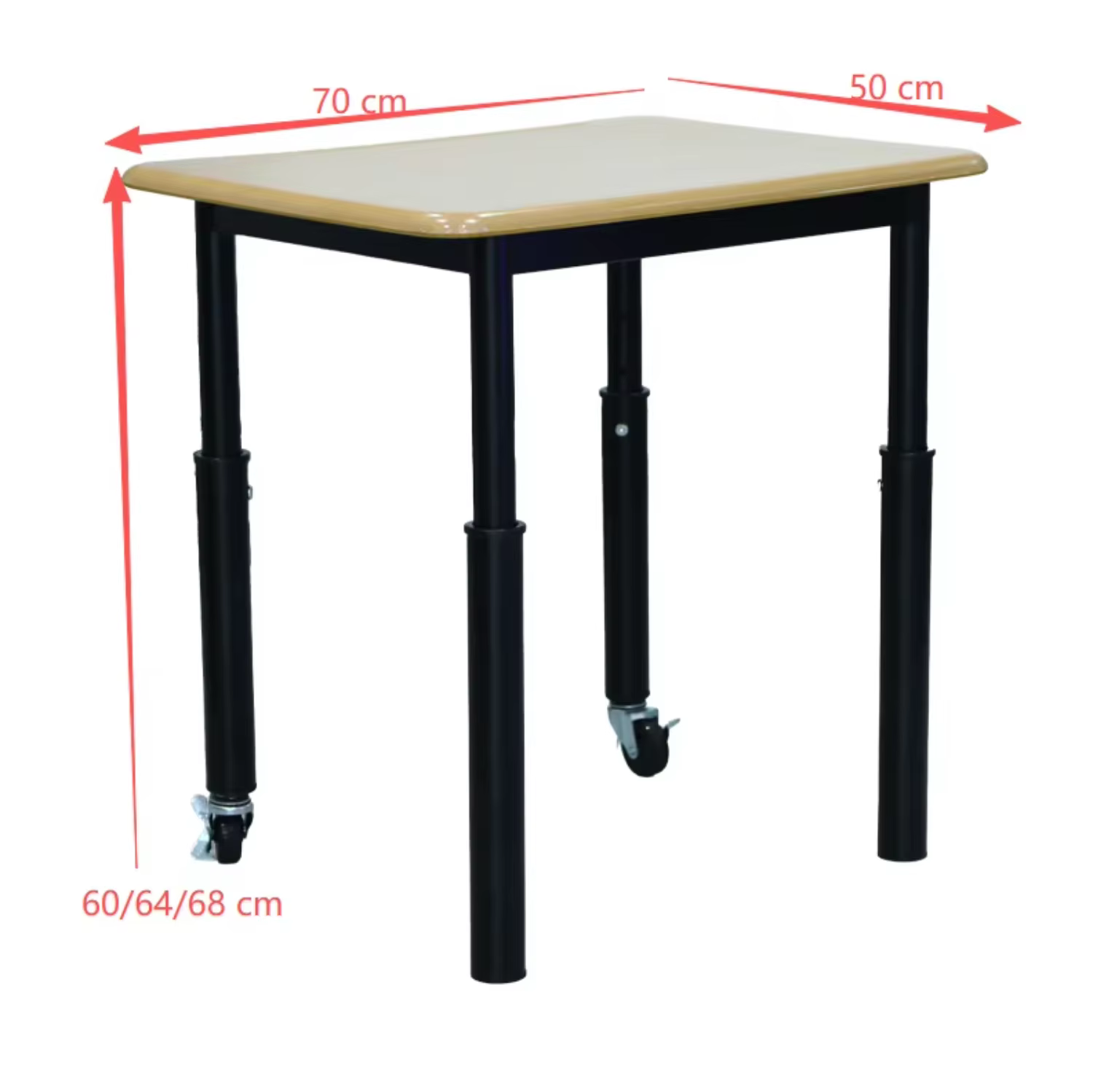Height Adjustable School Furniture Classroom Desk Modern Design Single Student Desk