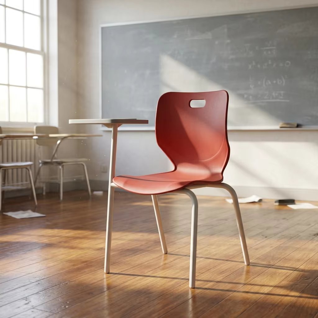 sw0078 plastic student chairs with writing tablet-1