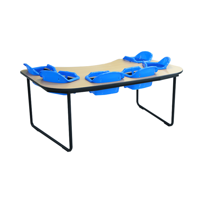 KG1001-1 6 Seat Activity Classroom Furniture Tables