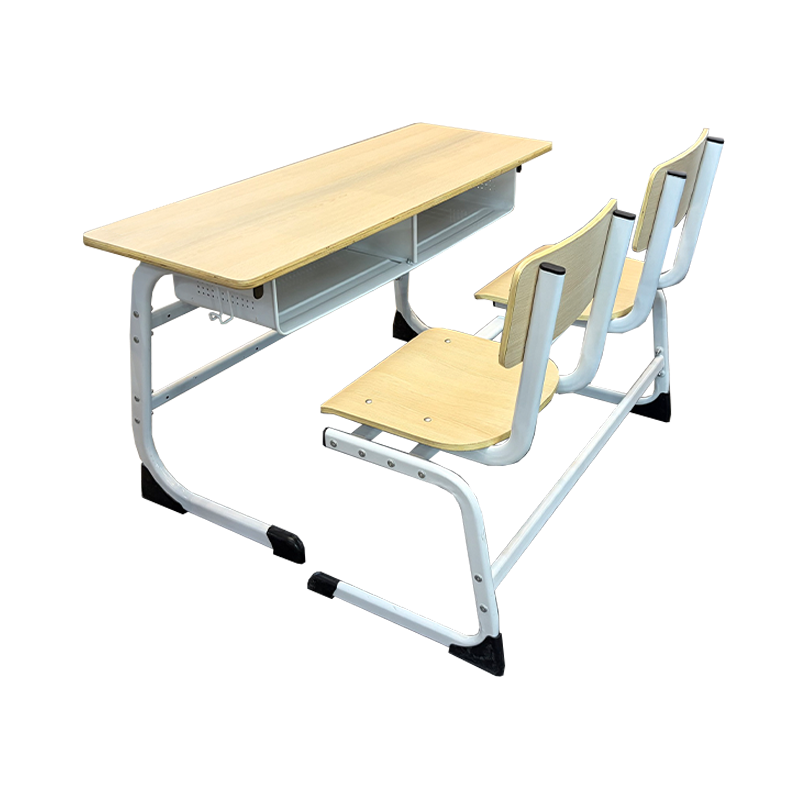 SS0185-1 Wooden Double School Furniture Student Desk and Chair Set (4).png