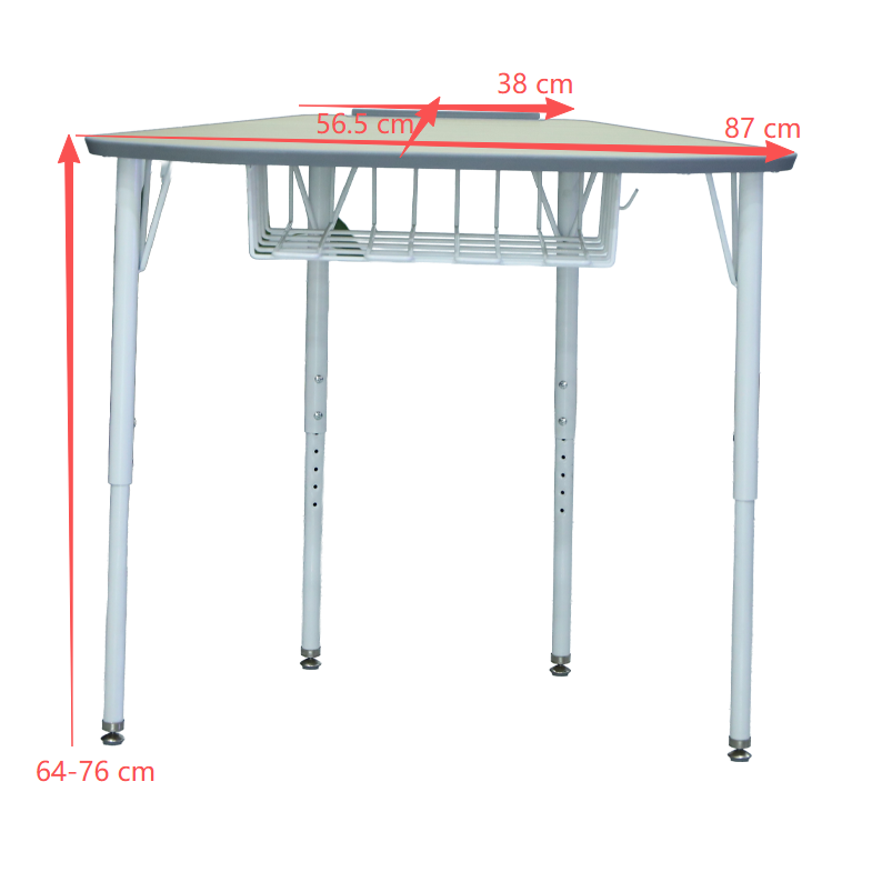 SS0288-Desk Saudi Arabia Height Adjustable Classroom Desk