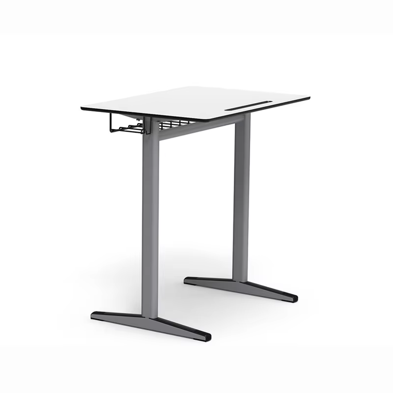 ss0296 laminate board school classroom furniture student desk and chair-2