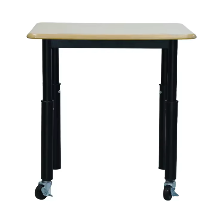 Height Adjustable School Furniture Classroom Desk Modern Design Single Student Desk