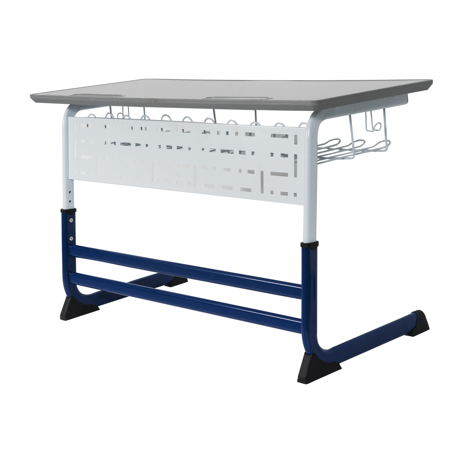 SS0246-2 Double Student Desk and Chair Set