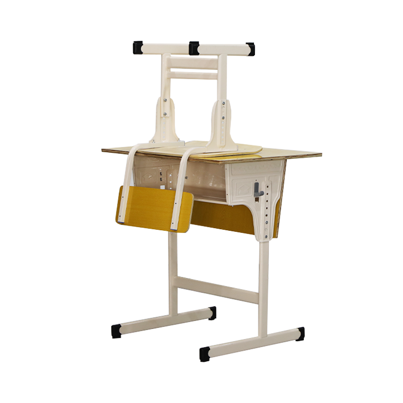 SS0003-4 Primary Height Adjustable School Desk and Chair Set