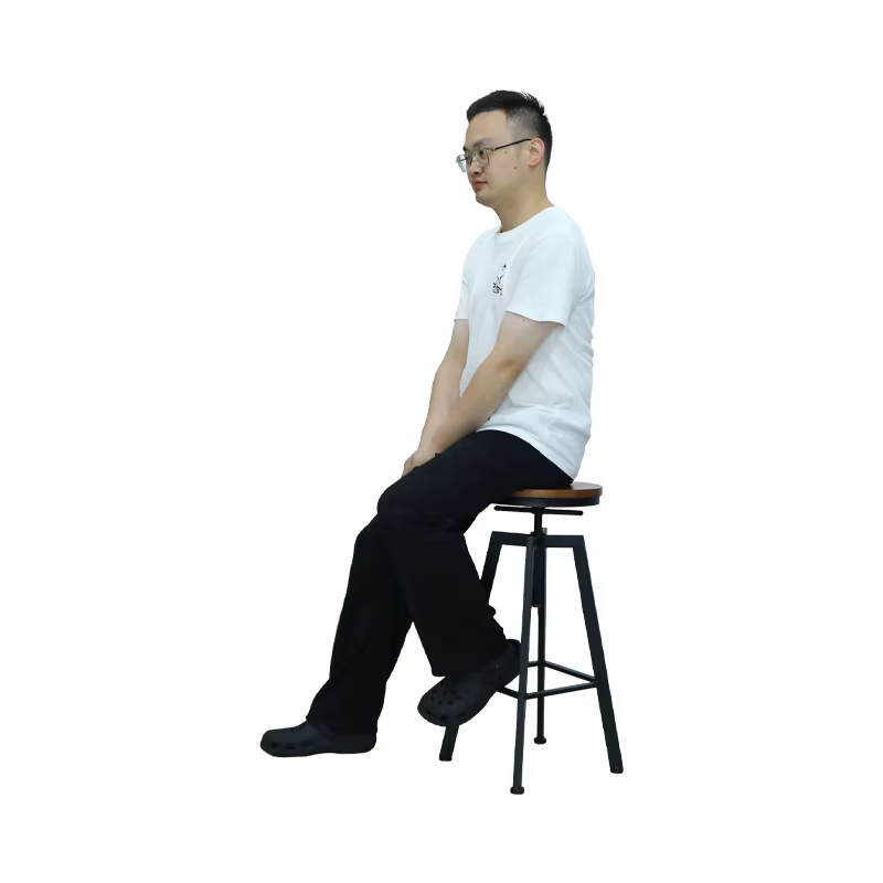 Height Adjustable Bar Chair Stools and Table Furniture Wooden High bar Chair for Cafe Restaurant Dining