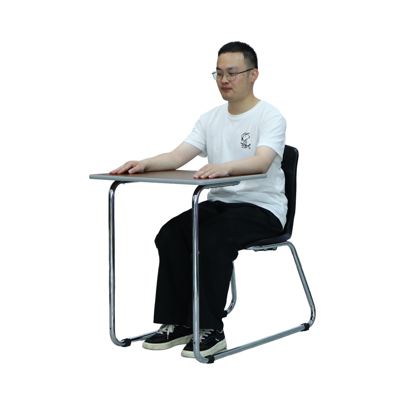 CC0027 Classroom Furniture Student Chair with Writing Tablet