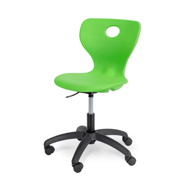 SC0052 Plastic Teacher Chair With Wheels
