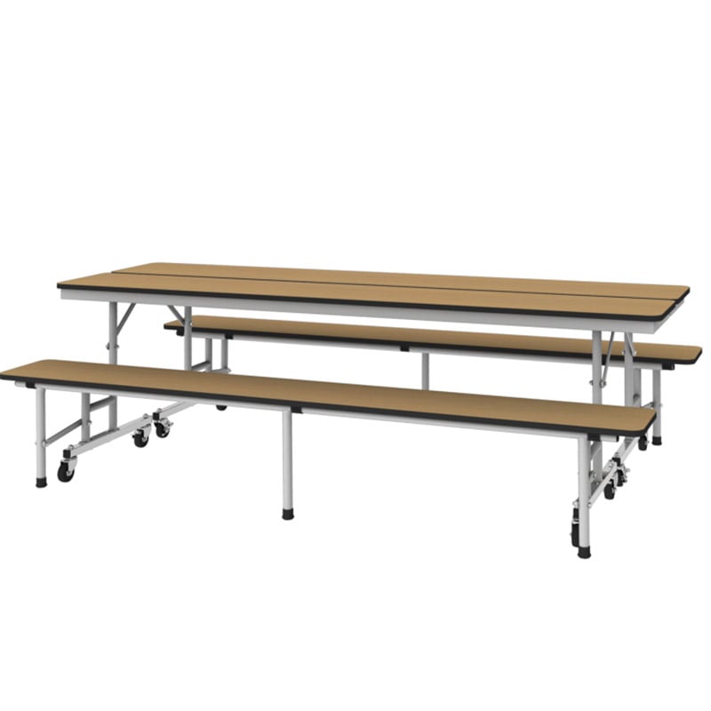 FT0001 Folding Cafeteria Bench Table