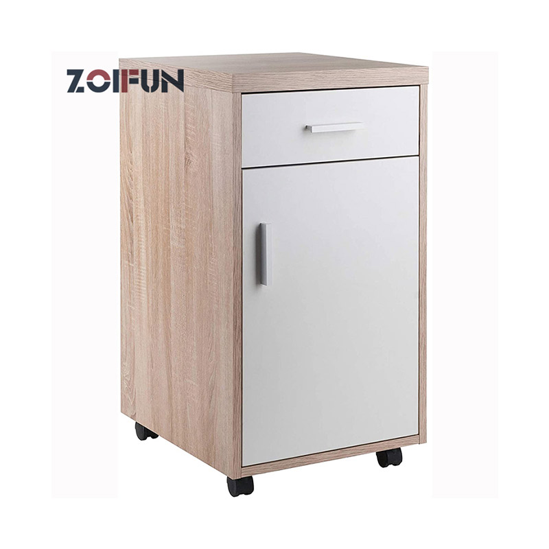 CN0002 Filing Storage Cabinet with Door and Drawers
