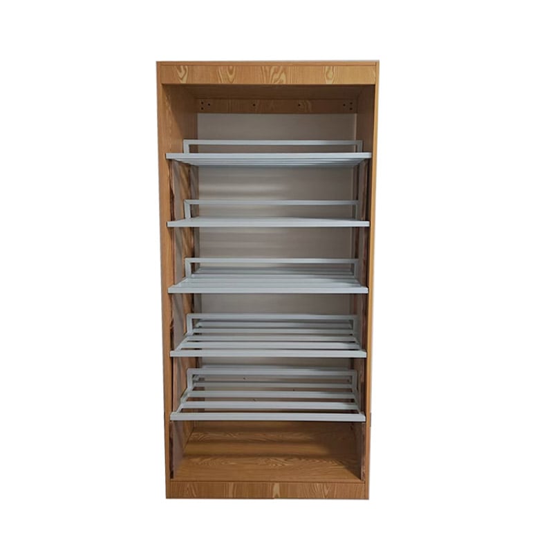 CN0080 Wooden Bookshelf Unique Design for Library