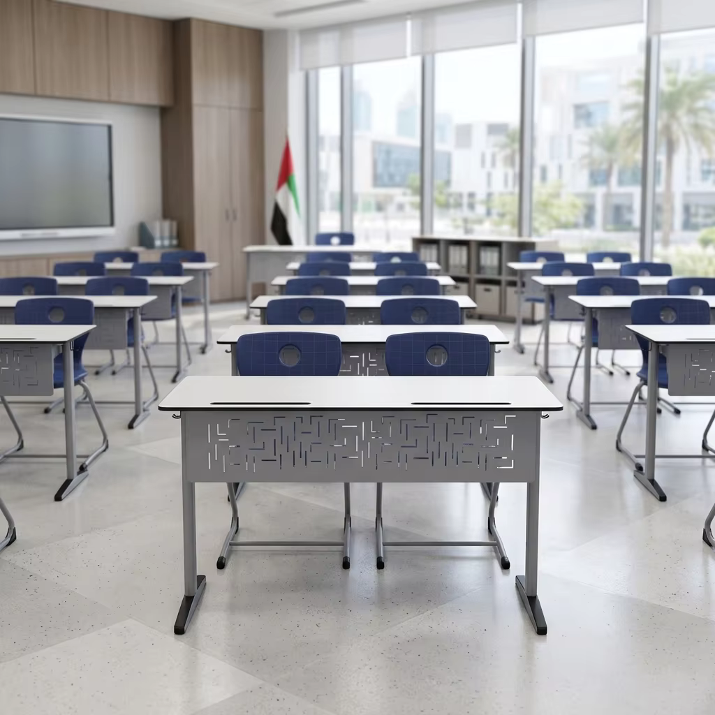 ss0302 school furniture student desk and chair set-1