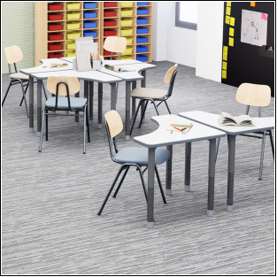 Student Chair and Table Combinations for Effective Learning
