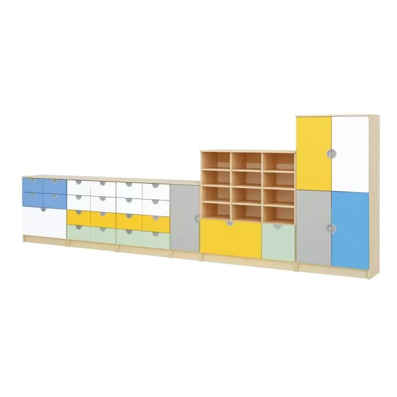 CN0040 Wood Kids Toy Book Storage Cabinet