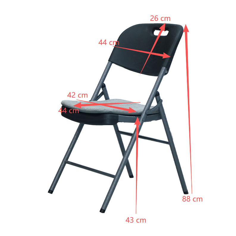 FC0006-1 HDPE-Kunststoffklappstühle für Veranstaltungen