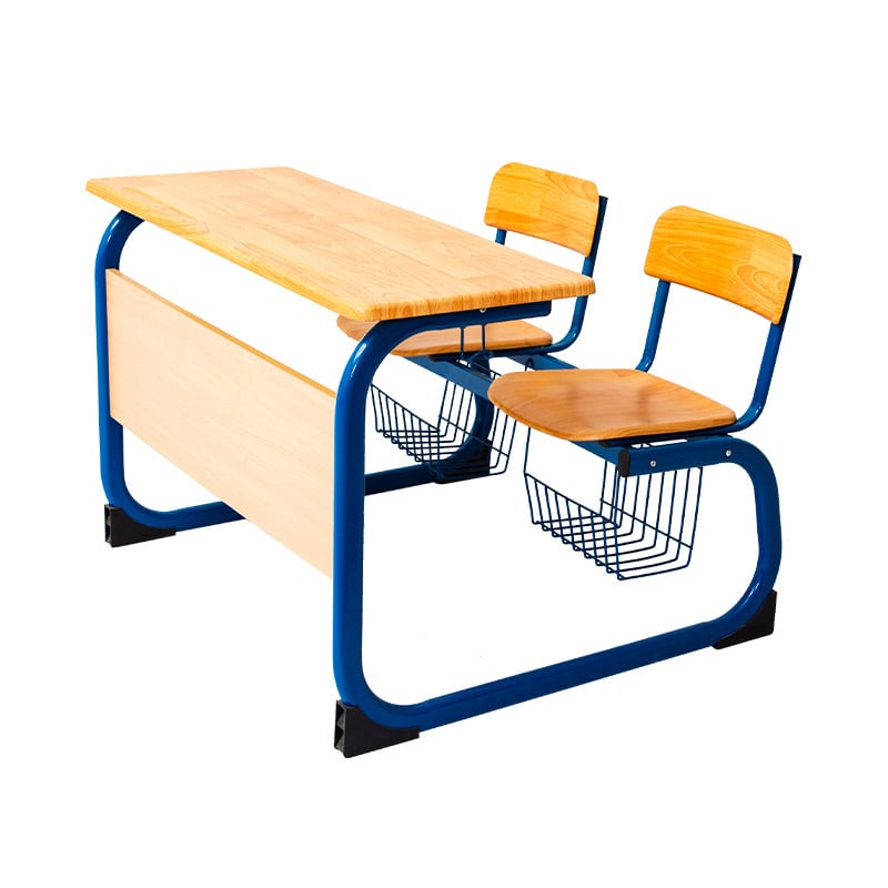SS0138 Double Classroom Desk and Chair