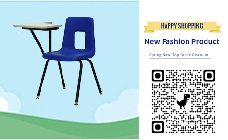 SW0076 School Study Chair With Writing Pad