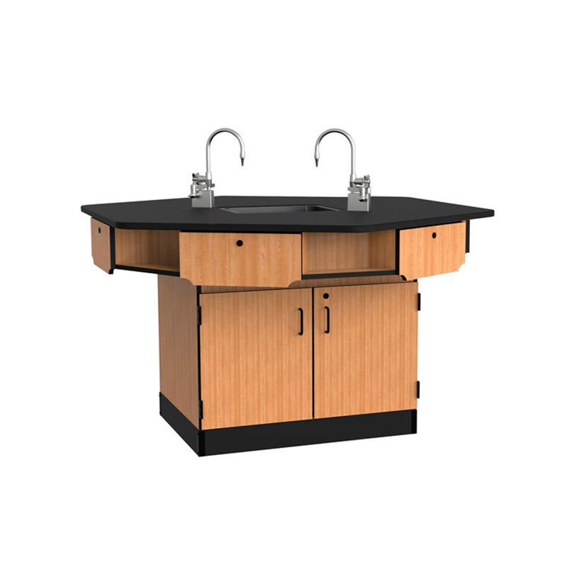 LA2-0007 Laboratory Tables Work Bench With Cabinets (5).jpg