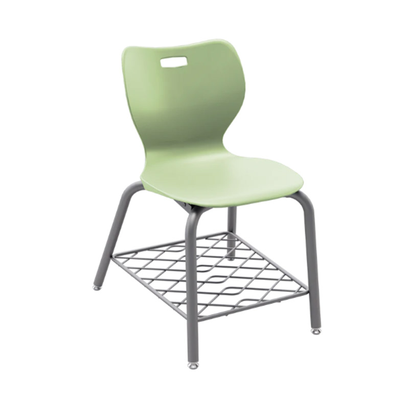 SA0049 School Classroom Chair With Bookrack Display