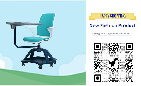 EC0048 School Chair With 360 Swivel Writing Tablet