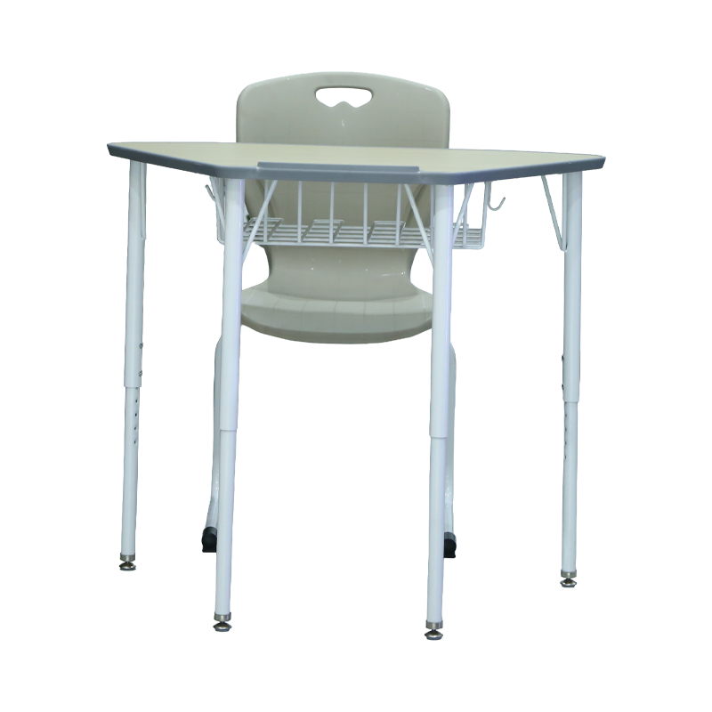 SS0288 Saudi Arabia Height Adjustable School Desk and Chair
