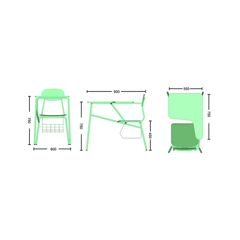 CC0004 Student Training Chair With Writing Pad (5).jpg