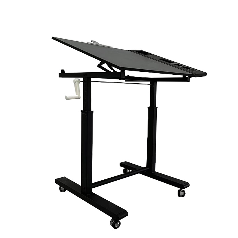 DT0030 Stand Desk Half Flip Drawing Table