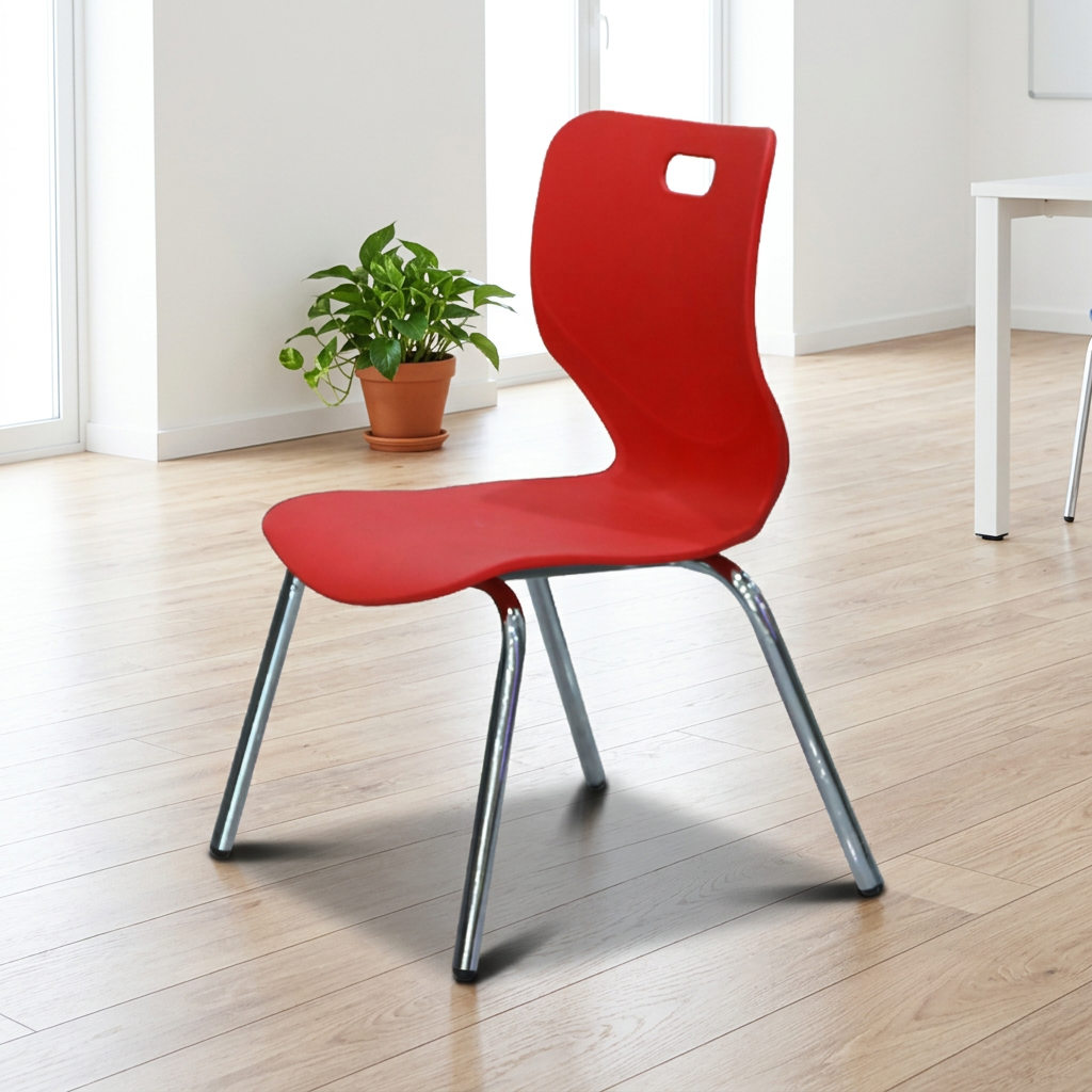 What are the standard sizes for ergonomic school chairs