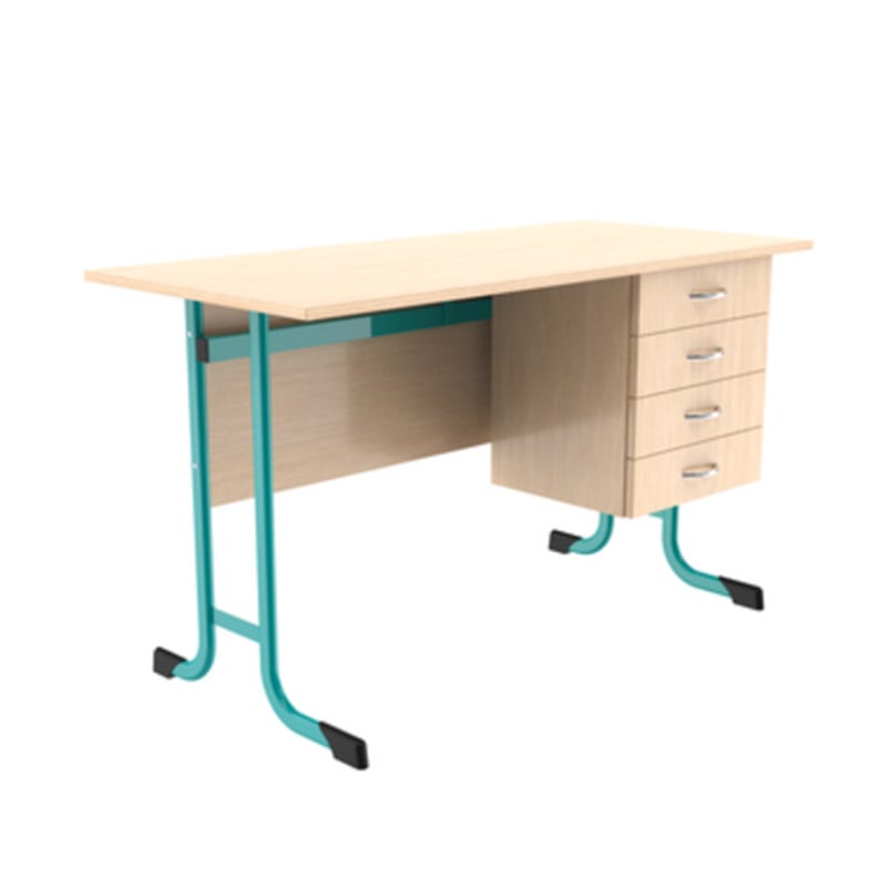 TD0055 Teacher Desk With 3 Layer Drawer