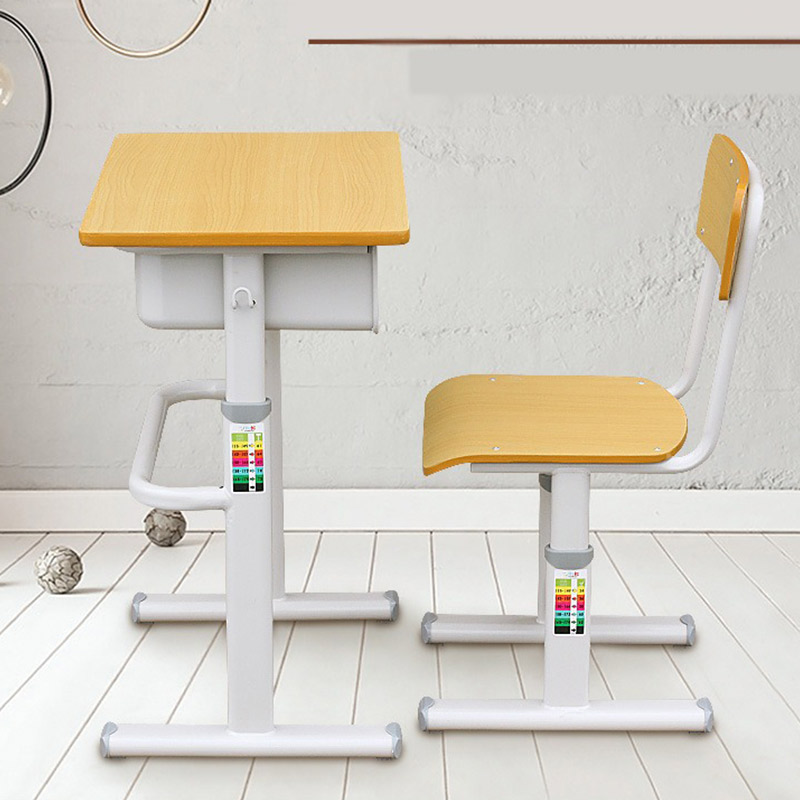 SS0281 Height Adjustable Student Desk Chair Set