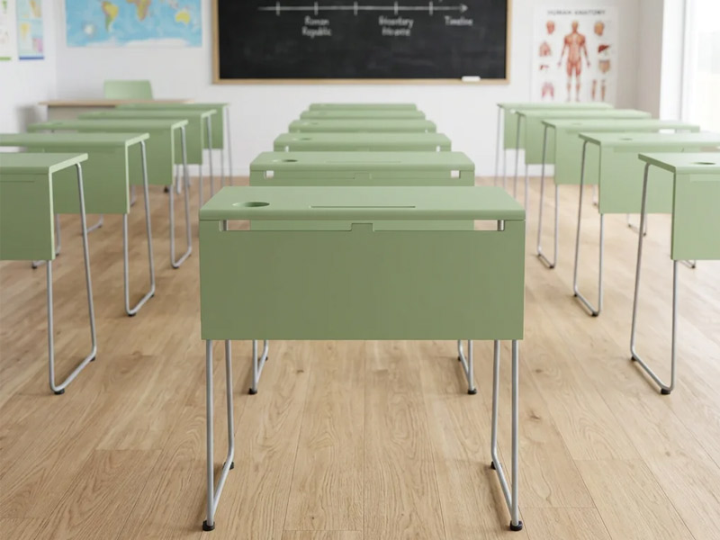 Trends in student desk design