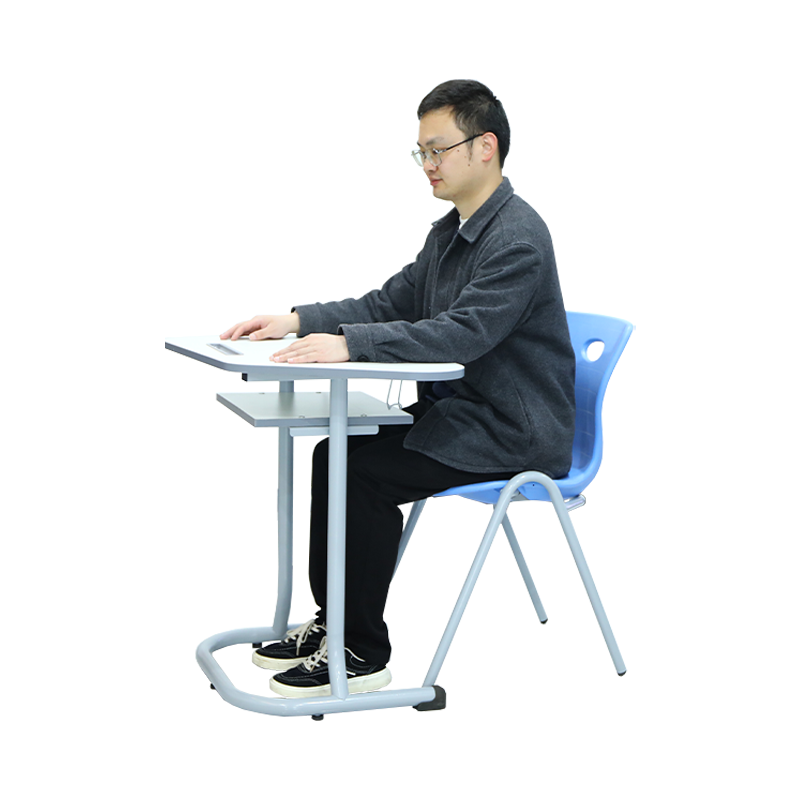 SS0236-Desk Classroom Furniture Steel Legs Study Desk