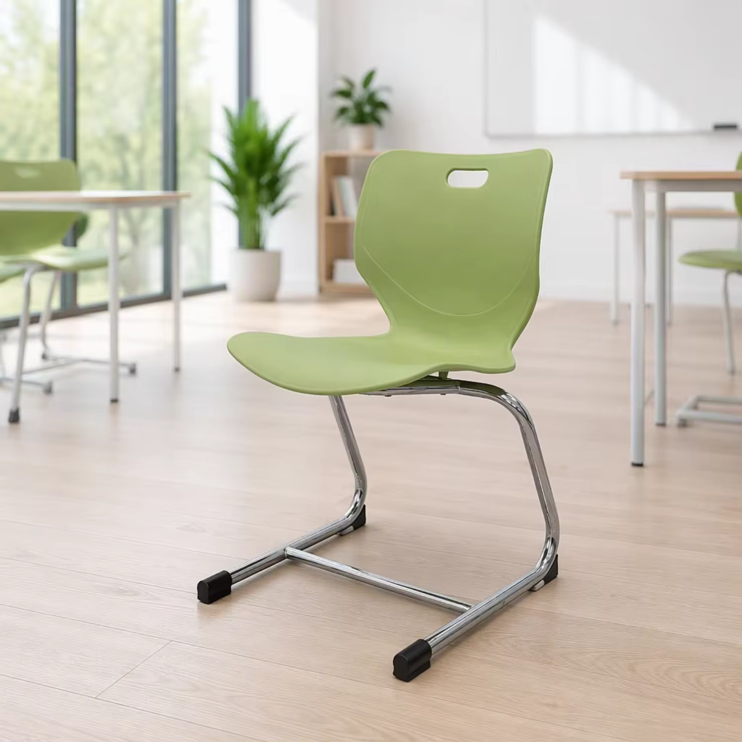 School Furniture Chair Metal Frame Classroom Seating Training Student Chair