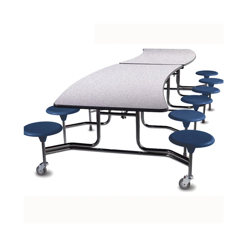 FT0015 12 Seats Folding Cafeteria Tables For Sale