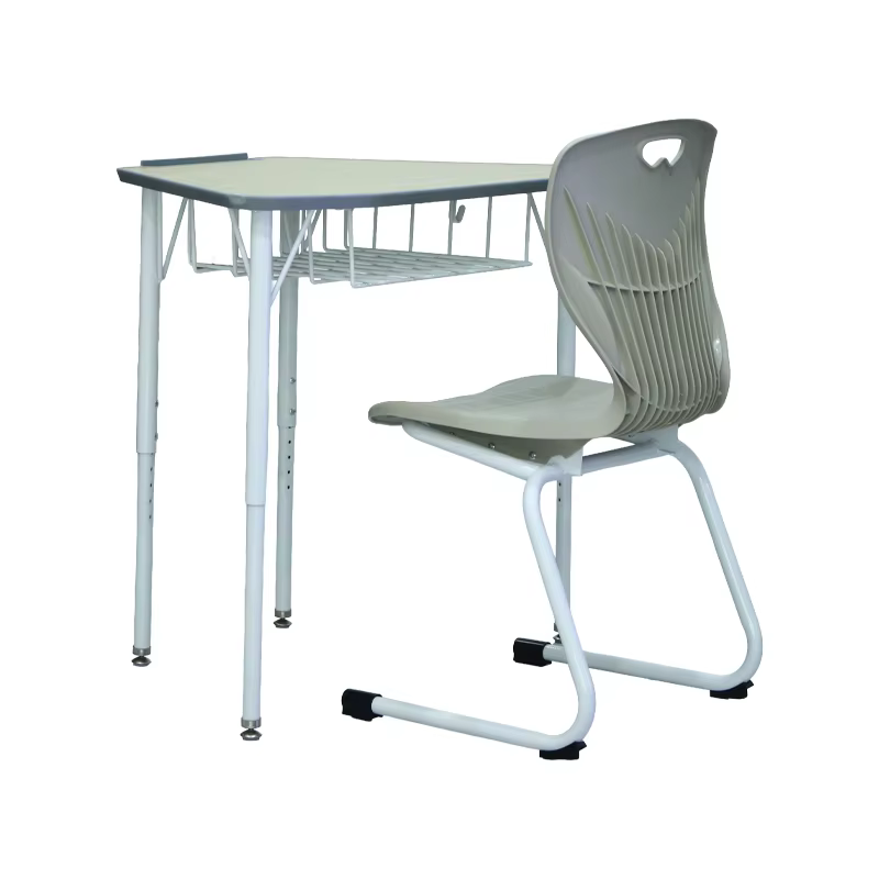 ss0288 saudi arabia height adjustable school desk and chair-3