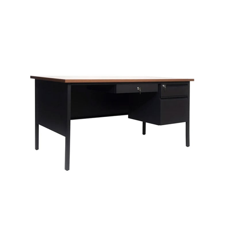 TD0057 Teacher Office Desk With 3 Drawer