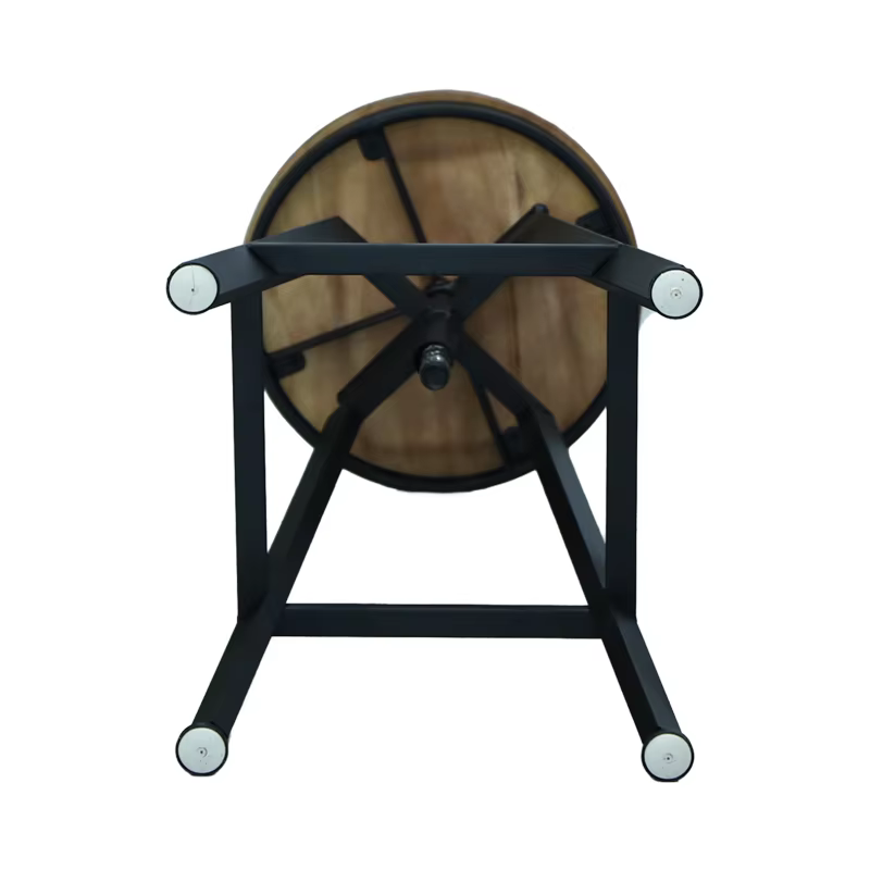 Height Adjustable Bar Chair Stools and Table Furniture Wooden High bar Chair for Cafe Restaurant Dining