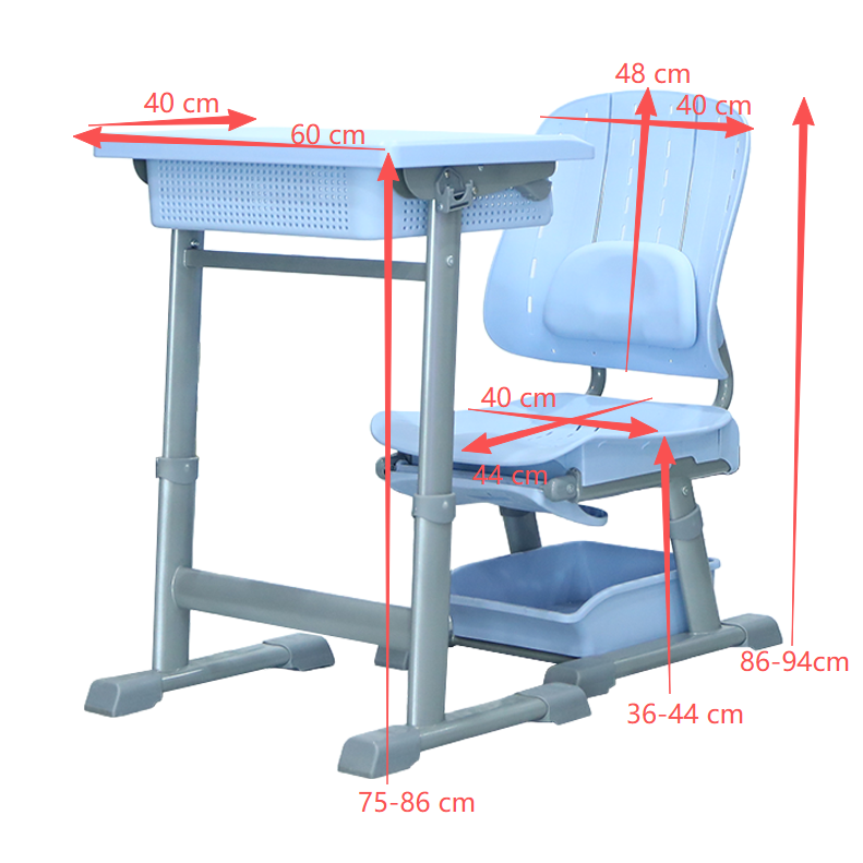 SS0143-1 Student Lunch Break Sleeping Desks and Chairs Set