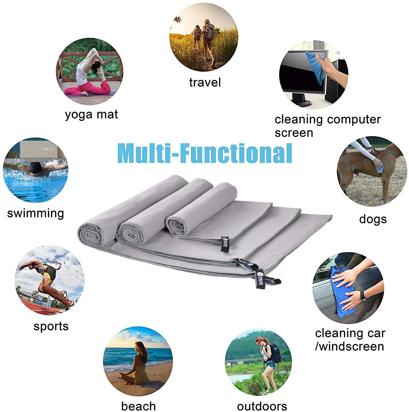 Wuxi Ivy Textile Launches High-Performance Microfiber Sport Towels for Bulk B2B Partners