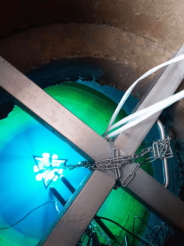 Water sterilizer for well water