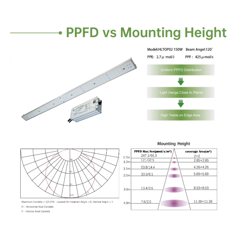 High-Performance JK Grow Light: Far Red Spectrum & Uniform Coverage
