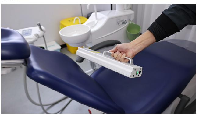 Application of air disinfection in medical place