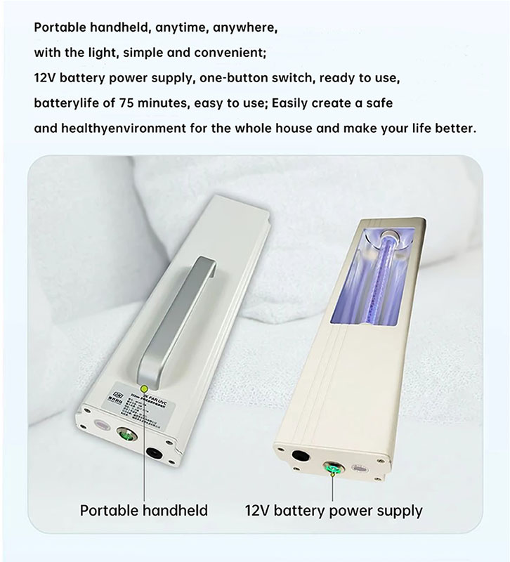 Rechargeable Far UVC Sanitizer – Advanced Disinfection Solutions