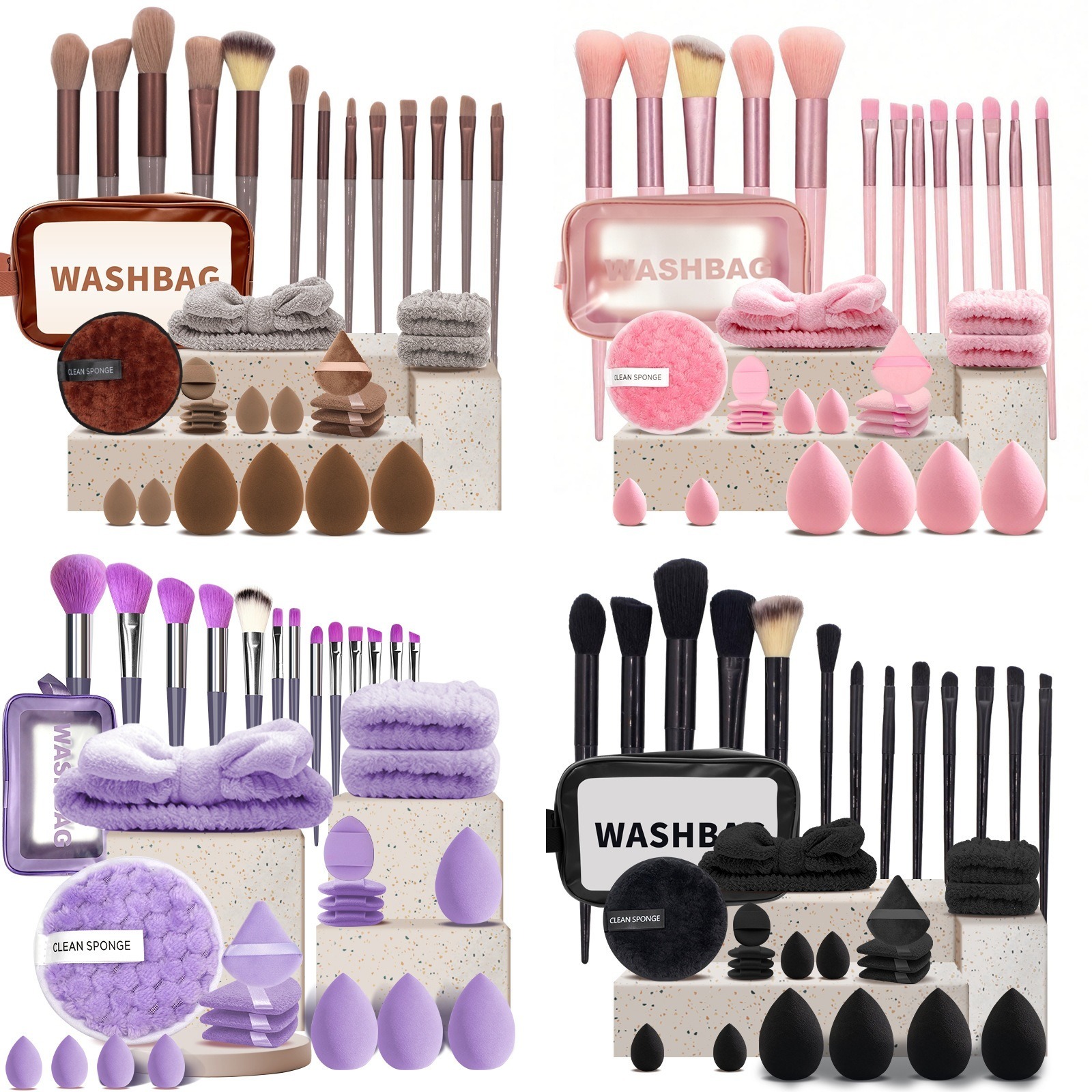 Premium Makeup Brush and Sponge Set for Flawless Application | Custom OEM/ODM