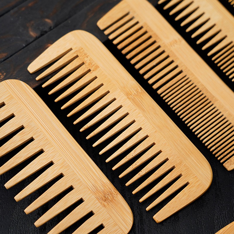 Premium Bamboo Hair Comb | Eco-Friendly, Anti-Static, Durable