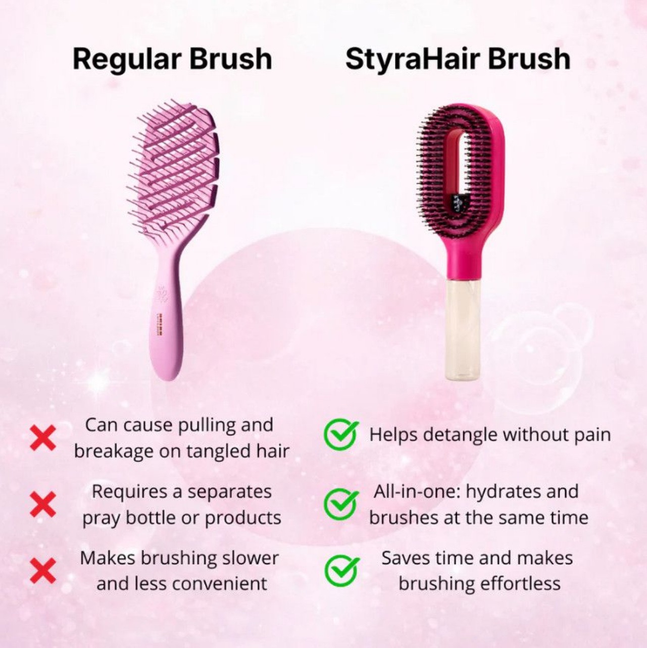 Premium Spray Hair Comb for Effortless Styling | Factory Direct