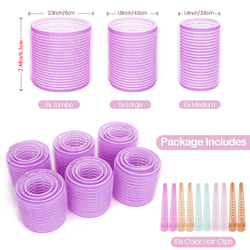 Self Grip Hair Roller for Effortless Voluminous Curls | OEM/ODM Manufacturer