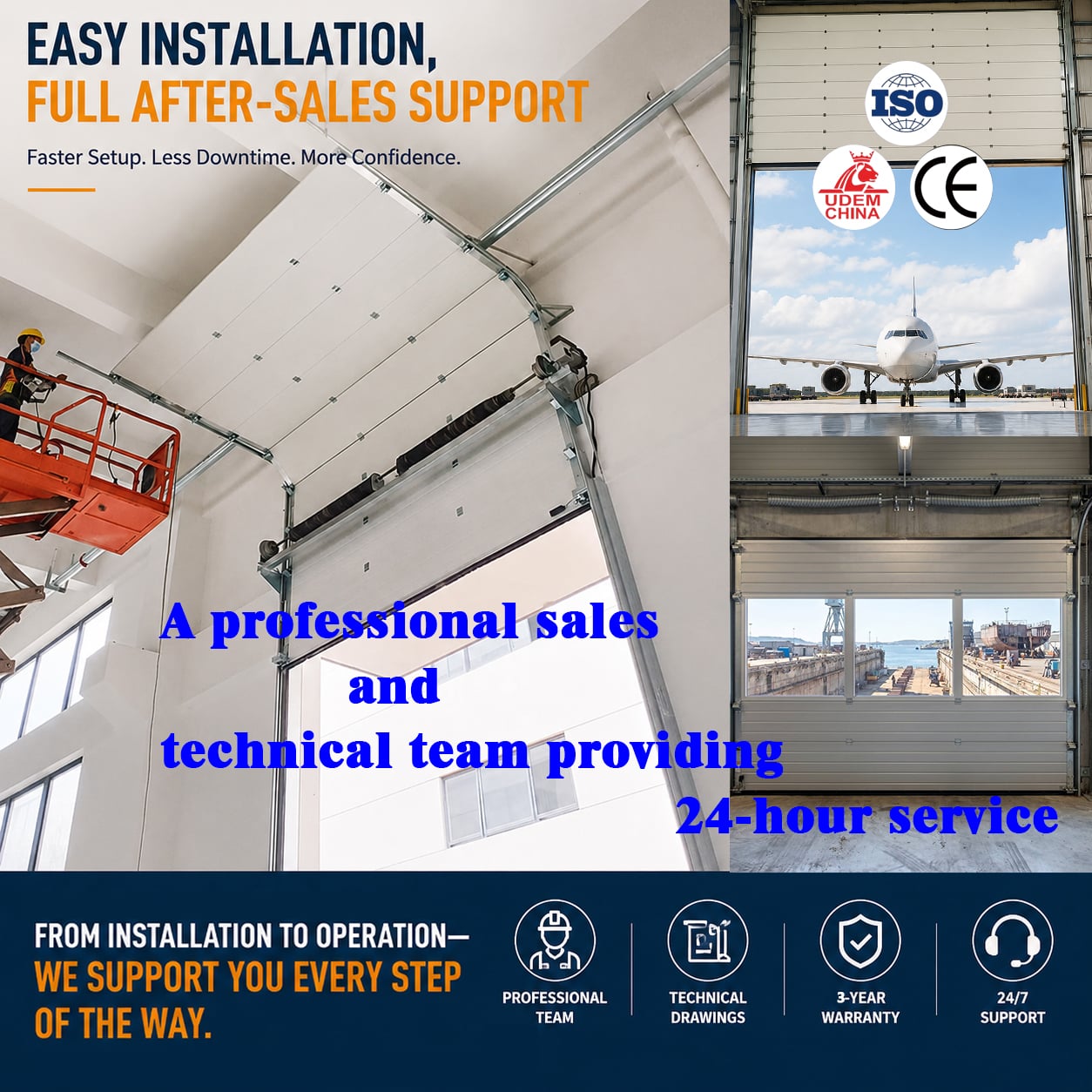 Sectional Industrial Door